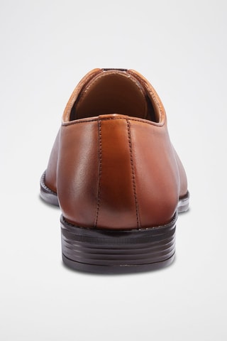 Richelieus en cuir John - Camel - Arthur & Brooke