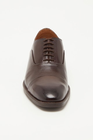 Richelieus en cuir Renato - Marron foncé - Marco Bonelli