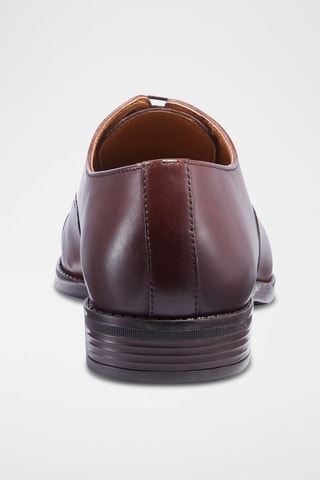 Richelieus en cuir Lewis Marron - Arthur & Brooke