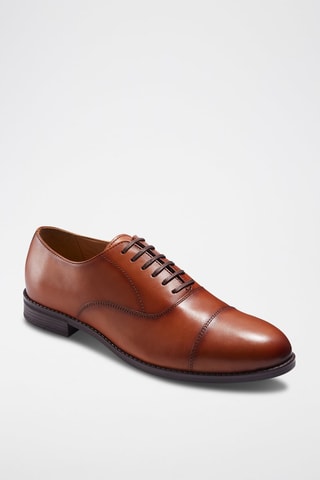 Richelieus en cuir Lewis Camel - Arthur & Brooke