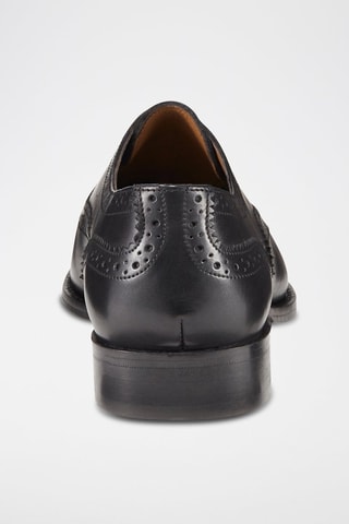 Richelieus en cuir Heminghway Noir - Guillemets