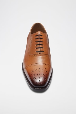 Richelieus en cuir Conon Camel - Arthur & Brooke