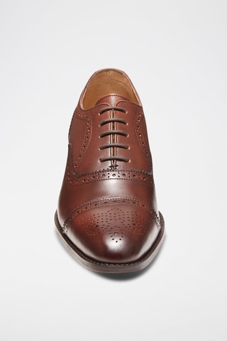 Richelieus en cuir Heminghway Marron - Guillemets