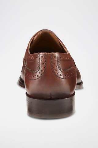 Richelieus en cuir Heminghway Marron - Guillemets