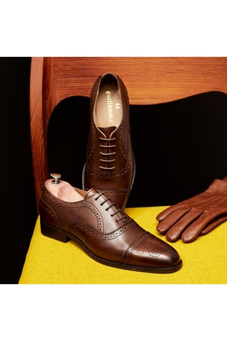 Richelieus en cuir Heminghway Marron - Guillemets