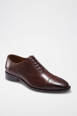 Richelieus en cuir Victor Marron - McFinlay