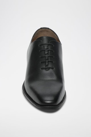 Richelieus en cuir Liam 
Noir - Leonarr x Swan