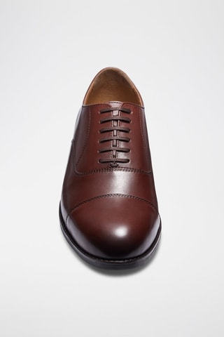 Richelieus en cuir Jack Marron - Arthur & Brooke