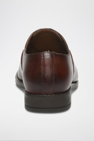 Richelieus en cuir Renato - Camel - Marco Bonelli