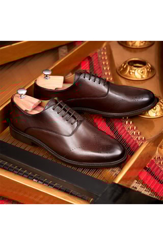 Richelieus en cuir Valdo - Marron - Marco Bonelli