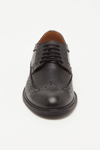 Richelieus en cuir Gaetano - Noir - Marco Bonelli