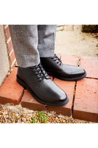 Boots en cuir  Paolo - Noir - Marco Bonelli