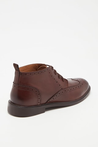 Boots en cuir Gennaro - Marron - Marco Bonelli