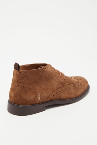 Boots en nubuck Gennaro - Marron clair - Marco Bonelli