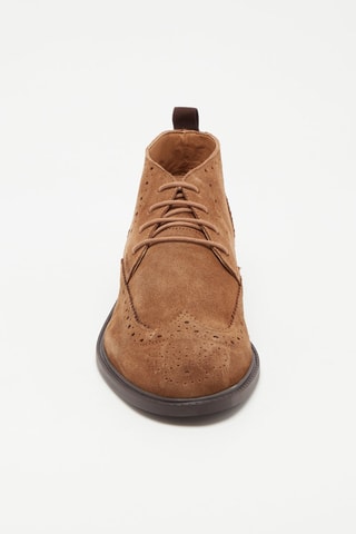 Boots en nubuck Gennaro - Marron clair - Marco Bonelli