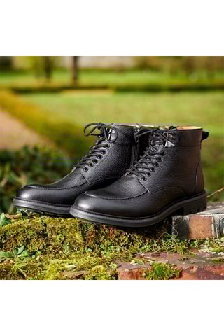 Boots en cuir  Andréa - Noir - Marco Bonelli