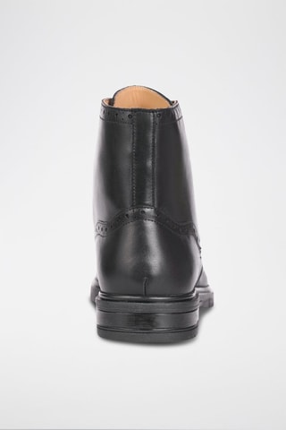 Boots en cuir Damian - Noir - Teddy Clark