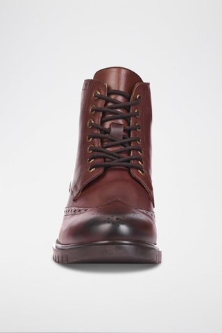 Boots en cuir Rhys - Marron - Teddy Clark