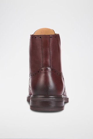 Boots en cuir Rhys - Marron - Teddy Clark