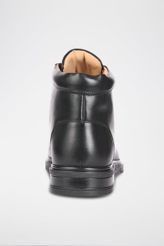 Boots en cuir Jacob - Noir - Teddy Clark