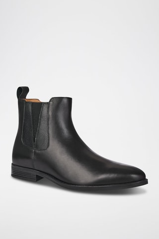 Bottines Chelsea en cuir Joseph - Noir - Teddy Clark