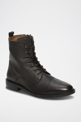 Boots en cuir James Marron - Leonarr x Swan
