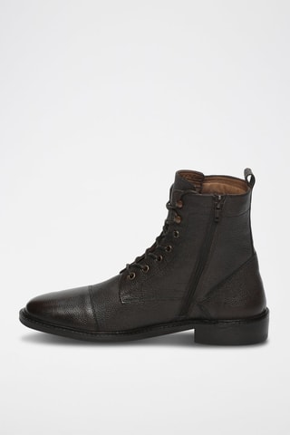 Boots en cuir James Marron - Leonarr x Swan