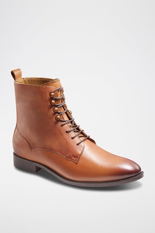 Boots en cuir Henry Camel - McFinlay