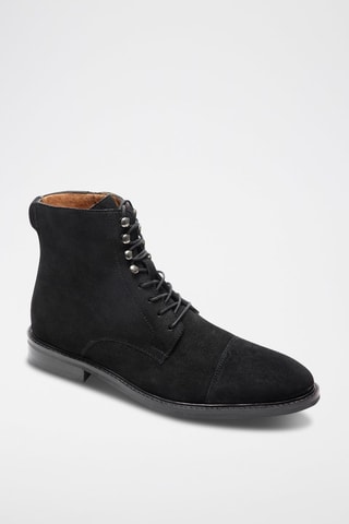 Boots en nubuck Elwin Noir - McFinlay