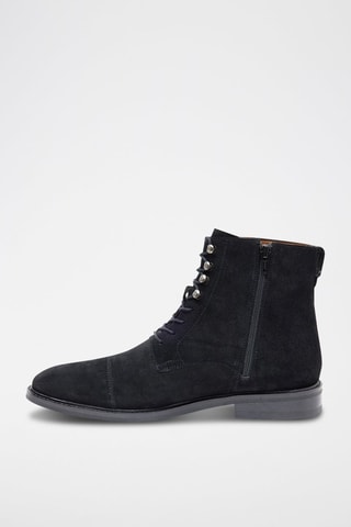 Boots en nubuck Elwin Noir - McFinlay