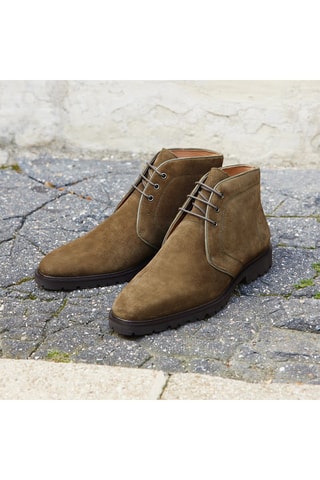 Boots en nubuck Grant Kaki - McFinlay