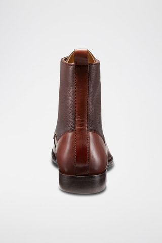 Boots en cuir Henry Marron - McFinlay