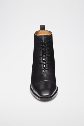 Boots en cuir Duras Noir - Guillemets
