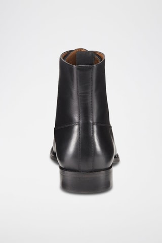 Boots en cuir Duras Noir - Guillemets