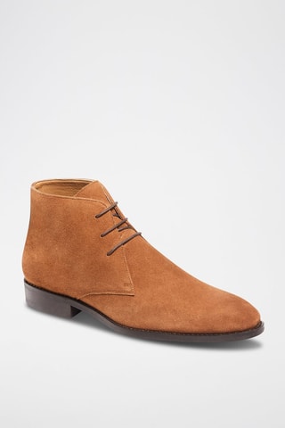 Boots en nubuck Dickens  Camel - Guillemets