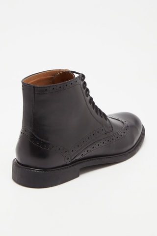 Boots en cuir Massimo - Noir - Marco Bonelli