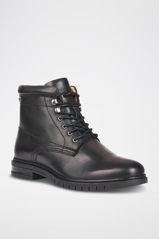 Boots en cuir Reece - Noir - Teddy Clark
