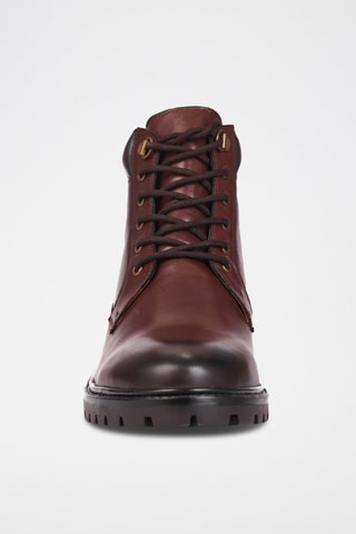 Boots en cuir Theodore - Marron - Teddy Clark