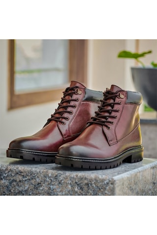 Boots en cuir Theodore - Marron - Teddy Clark