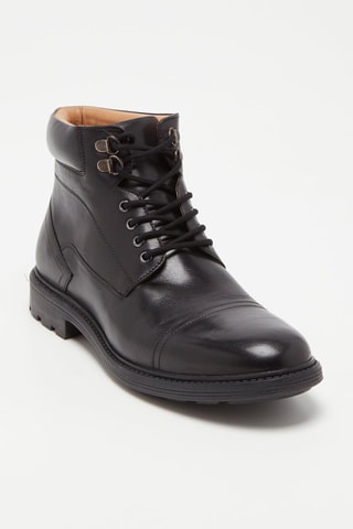 Boots en cuir Romeo - Noir - Marco Bonelli