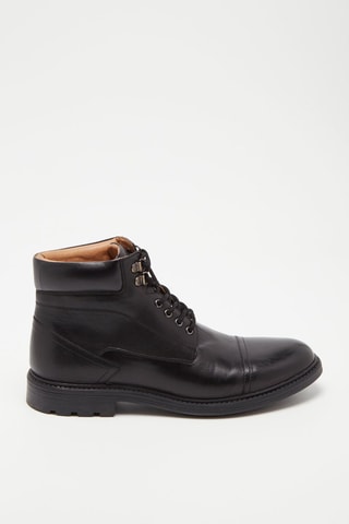 Boots en cuir Romeo - Noir - Marco Bonelli