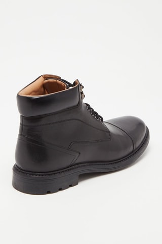 Boots en cuir Romeo - Noir - Marco Bonelli