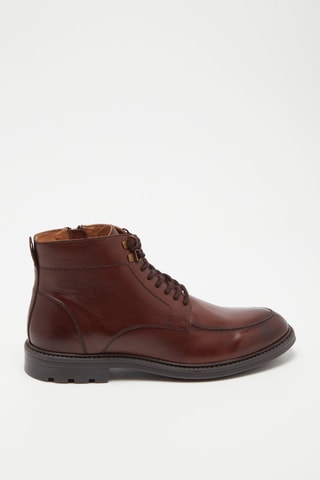 Boots en cuir Andrea - Marron - Marco Bonelli