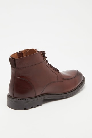 Boots en cuir Andrea - Marron - Marco Bonelli