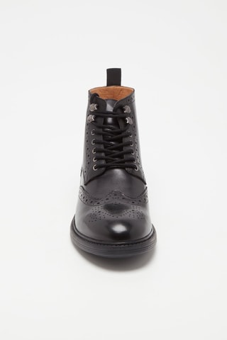 Boots en cuir Lorenzo - Noir - Marco Bonelli