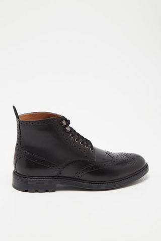 Boots en cuir Lorenzo - Noir - Marco Bonelli