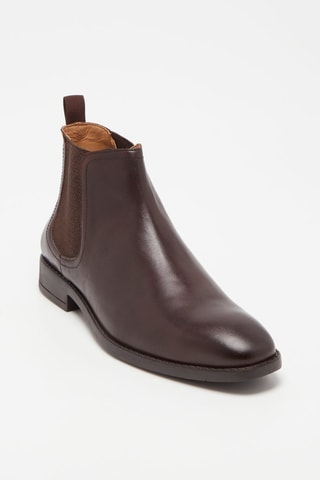 Bottines Chelsea en cuir Lilio - Marron foncé - Marco Bonelli
