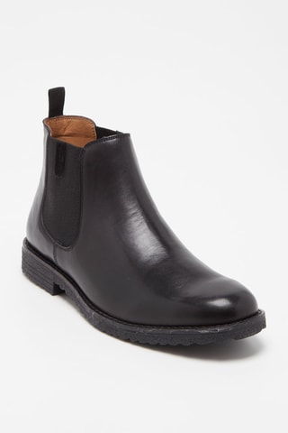Bottines Chelsea en cuir Loris - Noir - Marco Bonelli