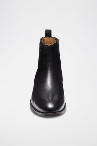 Bottines Chelsea en cuir Jack Noir - McFinlay