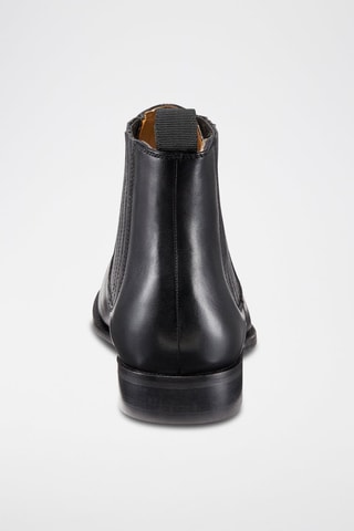 Bottines Chelsea en cuir Jack Noir - McFinlay